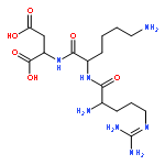 (2s)-2-[[(2s)-6-amino-2-[[(2s)-2-amino-5-(diaminomethylideneamino)pentanoyl]amino]hexanoyl]amino]butanedioic Acid