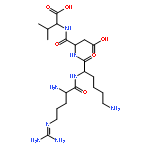 (2s)-2-[[(2s)-2-[[(2s)-6-amino-2-[[(2s)-2-amino-5-(diaminomethylideneamino)pentanoyl]amino]hexanoyl]amino]-3-carboxypropanoyl]amino]-3-methylbutanoic Acid