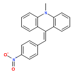 Acridine, 9,10-dihydro-10-methyl-9-[(4-nitrophenyl)methylene]-