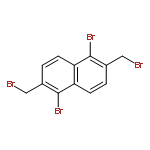 Naphthalene, 1,5-dibromo-2,6-bis(bromomethyl)-