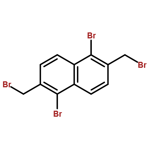 Naphthalene, 1,5-dibromo-2,6-bis(bromomethyl)-