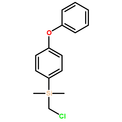 Silane, (chloromethyl)dimethyl(4-phenoxyphenyl)-