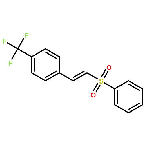 Benzene, 1-[(1E)-2-(phenylsulfonyl)ethenyl]-4-(trifluoromethyl)-