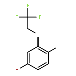 BENZENE, 4-BROMO-1-CHLORO-2-(2,2,2-TRIFLUOROETHOXY)-