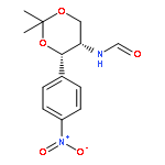 FORMAMIDE, N-[(4S,5S)-2,2-DIMETHYL-4-(4-NITROPHENYL)-1,3-DIOXAN-5-YL]-