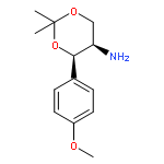 1,3-Dioxan-5-amine, 4-(4-methoxyphenyl)-2,2-dimethyl-, (4R,5R)-