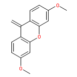 9H-Xanthene, 3,6-dimethoxy-9-methylene-