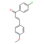 2-PROPEN-1-ONE, 1-(4-CHLOROPHENYL)-3-(4-METHOXYPHENYL)-, (2E)-