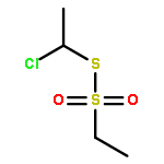 Ethanesulfonothioic acid, S-(1-chloroethyl) ester