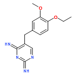 5-[(4-ethoxy-3-methoxyphenyl)methyl]pyrimidine-2,4-diamine