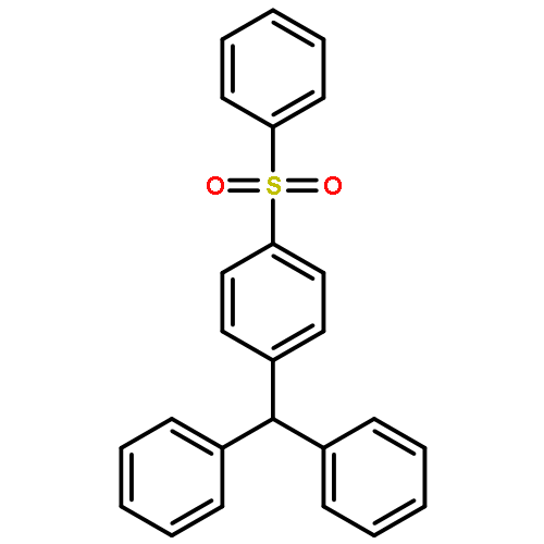 BENZENE, 1-(DIPHENYLMETHYL)-4-(PHENYLSULFONYL)-