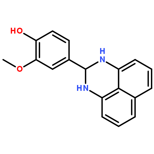 Phenol, 4-(2,3-dihydro-1H-perimidin-2-yl)-2-methoxy-