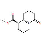 2H-Quinolizine-1-carboxylic acid, octahydro-6-oxo-, methyl ester, cis-