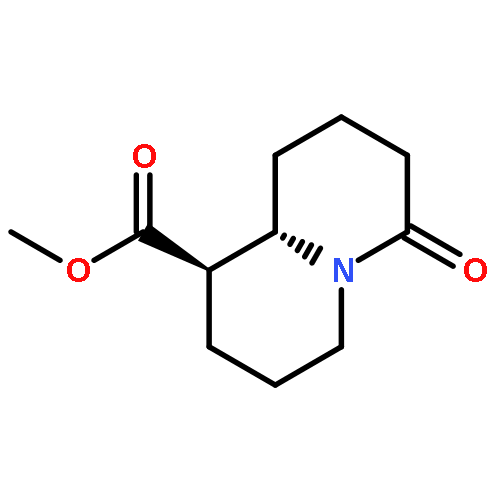 2H-Quinolizine-1-carboxylic acid, octahydro-6-oxo-, methyl ester, cis-