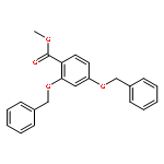 BENZOIC ACID, 2,4-BIS(PHENYLMETHOXY)-, METHYL ESTER