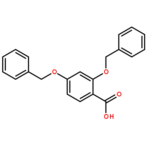 Benzoic acid, 2,4-bis(phenylmethoxy)-