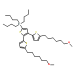 STANNANE, [5,5''-BIS(6-METHOXYHEXYL)[2,2':3',2''-TERTHIOPHEN]-5'-YL]TRIBUTYL-