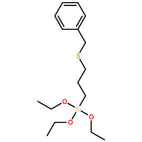 Silane, triethoxy[3-[(phenylmethyl)thio]propyl]-