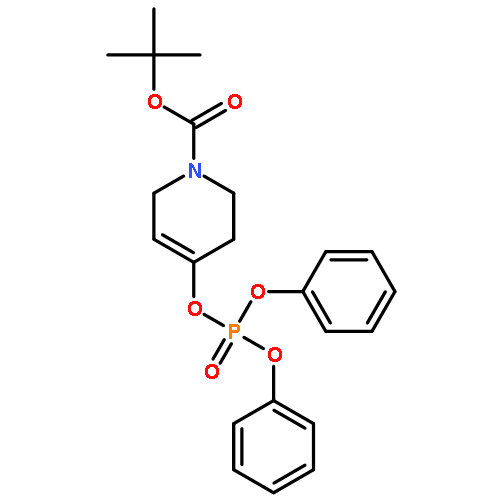 1(2H)-Pyridinecarboxylic acid,4-[(diphenoxyphosphinyl)oxy]-3,6-dihydro-, 1,1-dimethylethyl ester