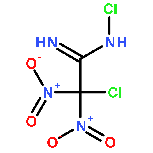 Ethanimidamide, N,2-dichloro-2,2-dinitro-