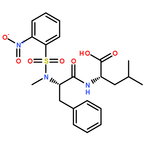 L-LEUCINE, N-METHYL-N-[(2-NITROPHENYL)SULFONYL]-L-PHENYLALANYL-