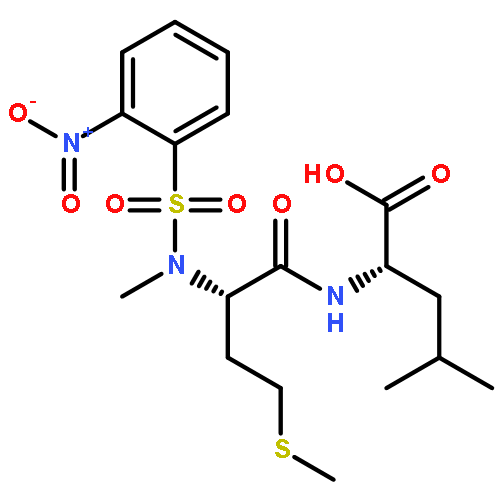 L-LEUCINE, N-METHYL-N-[(2-NITROPHENYL)SULFONYL]-L-METHIONYL-