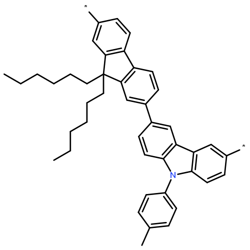 POLY[[9-(4-METHYLPHENYL)-9H-CARBAZOLE-3,6-DIYL](9,9-DIHEXYL-9H-FLUORENE-2,7-DIYL)]