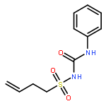 3-BUTENE-1-SULFONAMIDE, N-[(PHENYLAMINO)CARBONYL]-