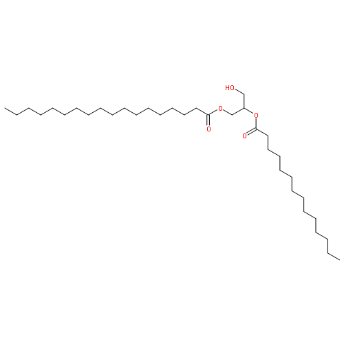 Octadecanoic acid,3-hydroxy-2-[(1-oxotetradecyl)oxy]propyl ester, (S)- (9CI)