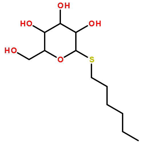 (2S,4S,5S)-2-hexylsulfanyl-6-(hydroxymethyl)oxane-3,4,5-triol