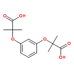 Propanoic acid, 2,2'-[1,3-phenylenebis(oxy)]bis[2-methyl-