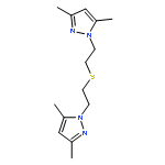 1H-Pyrazole, 1,1'-(thiodi-2,1-ethanediyl)bis[3,5-dimethyl-