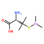 D-Valine,3-[(dimethylarsino-76As)thio]- (9CI)