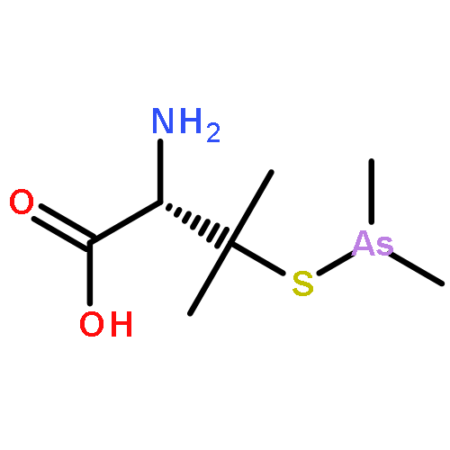 D-Valine,3-[(dimethylarsino-76As)thio]- (9CI)