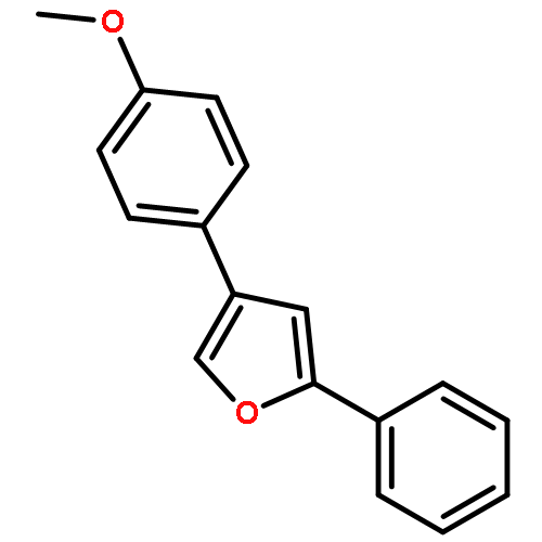 FURAN, 4-(4-METHOXYPHENYL)-2-PHENYL-