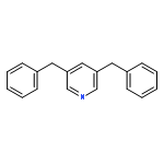 Pyridine,3,5-bis(phenylmethyl)-