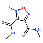 1,2,5-OXADIAZOLE-3,4-DICARBOXAMIDE, N,N'-DIMETHYL-, 2-OXIDE