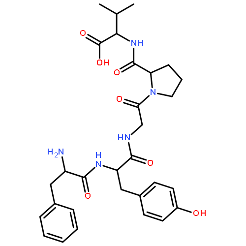 2-[[1-[2-[[2-[(2-amino-3-phenylpropanoyl)amino]-3-(4-hydroxyphenyl)propanoyl]amino]acetyl]pyrrolidine-2-carbonyl]amino]-3-methylbutanoic Acid