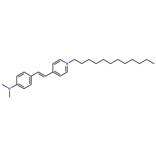 Pyridinium, 4-[2-[4-(dimethylamino)phenyl]ethenyl]-1-dodecyl-