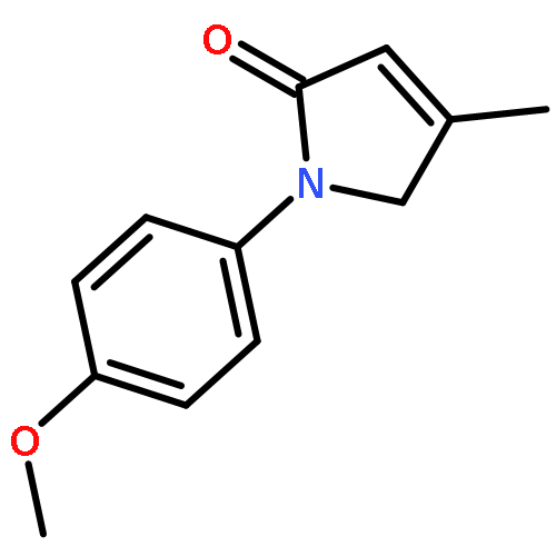 2H-PYRROL-2-ONE, 1,5-DIHYDRO-1-(4-METHOXYPHENYL)-4-METHYL-