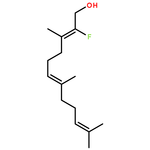 2,6,10-DODECATRIEN-1-OL, 2-FLUORO-3,7,11-TRIMETHYL-, (2Z,6E)-