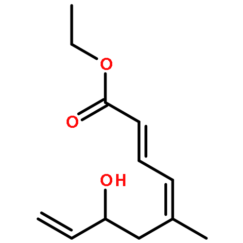 2,4,8-Nonatrienoic acid, 7-hydroxy-5-methyl-, ethyl ester, (2E,4Z)-