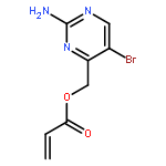 2-Propenoic acid, (2-amino-5-bromo-4-pyrimidinyl)methyl ester