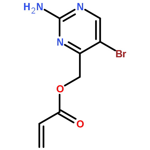 2-Propenoic acid, (2-amino-5-bromo-4-pyrimidinyl)methyl ester