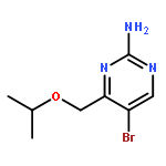 2-Pyrimidinamine, 5-bromo-4-[(1-methylethoxy)methyl]-