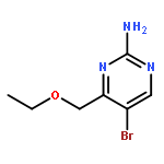 2-Pyrimidinamine, 5-bromo-4-(ethoxymethyl)-