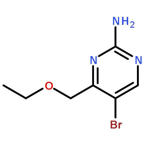 2-Pyrimidinamine, 5-bromo-4-(ethoxymethyl)-