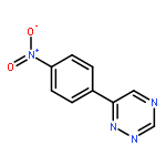 1,2,4-TRIAZINE, 6-(4-NITROPHENYL)-