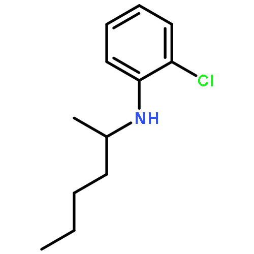 Benzenamine, 2-chloro-N-(1-methylpentyl)-