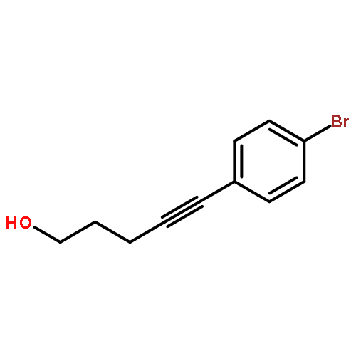 4-Pentyn-1-ol, 5-(4-bromophenyl)-